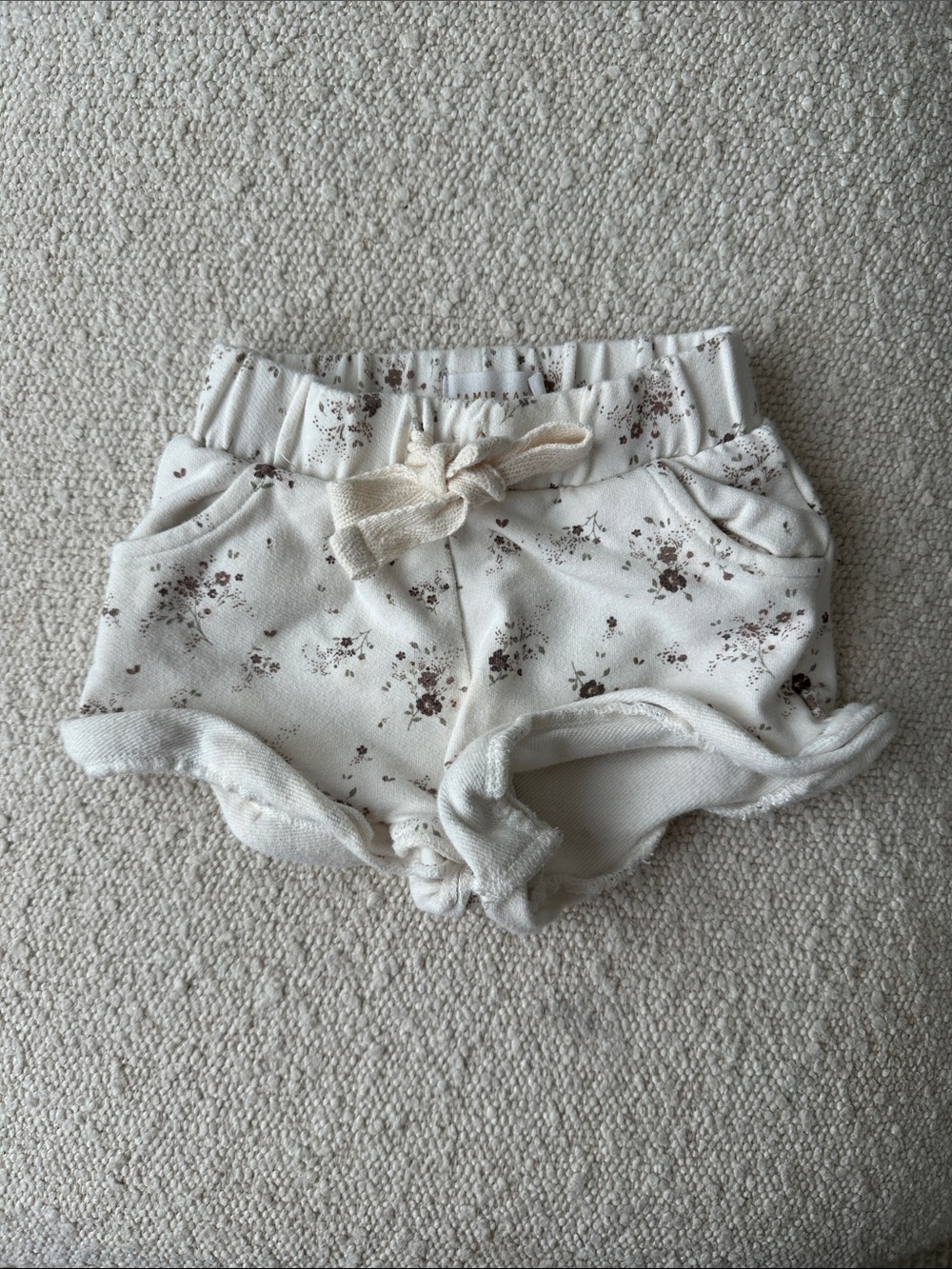 Jamie Kay Floral Drawstring Baby Shorts